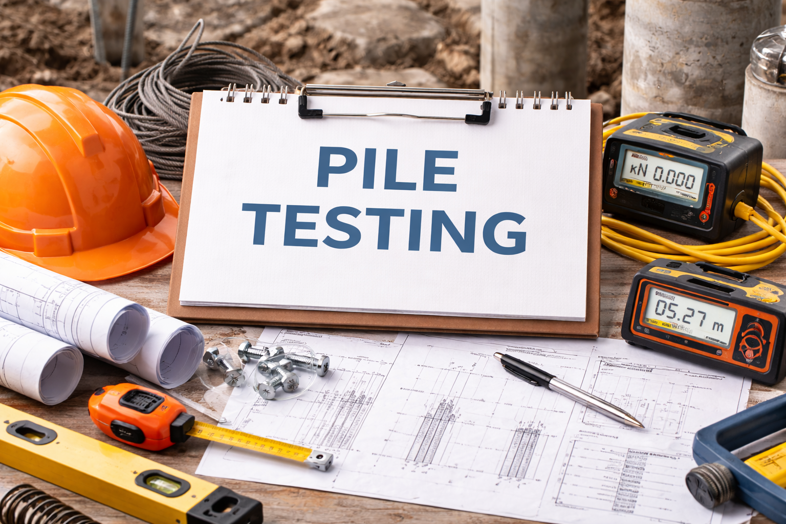 Pile Testing: Complete Guide for Construction Quality & Foundation Safety